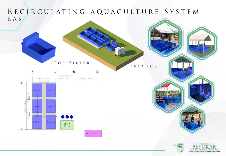 RECIRCULATING AQUACULTURE SYSTEM - RAS